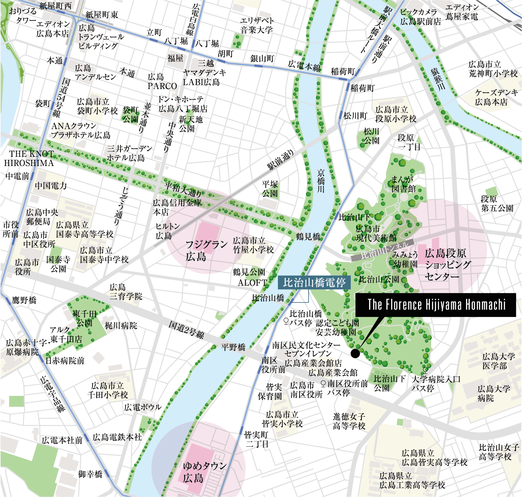 現地案内図