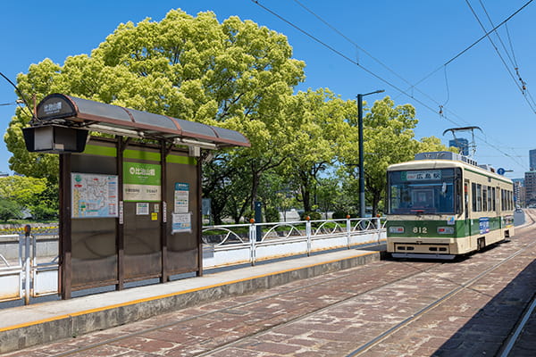 広島電鉄比治山橋