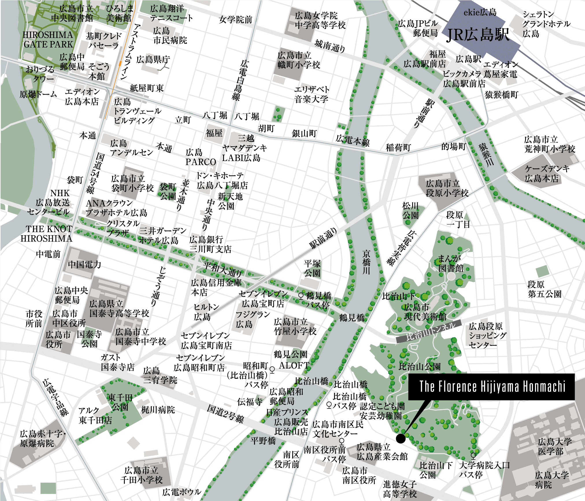 現地案内図