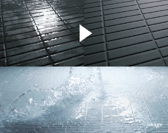 フラッグストーンフロア